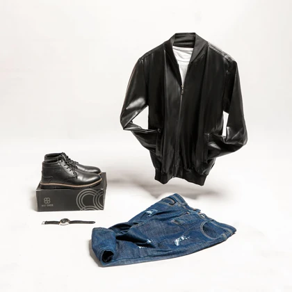 کاپشن چرم مردانه مدل Artim ویژه