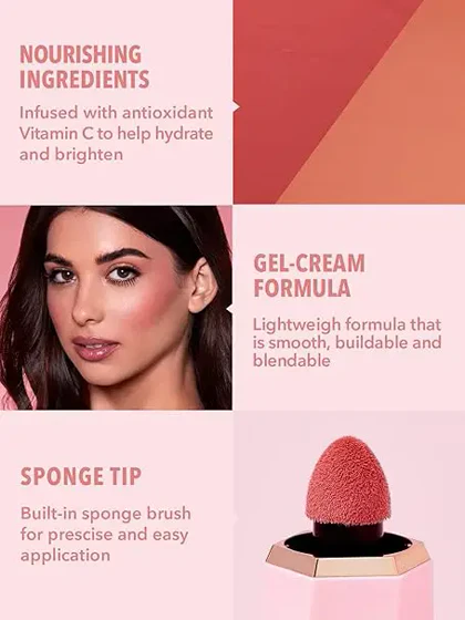 رژگونه مایع SHEGLAM مدل Float On