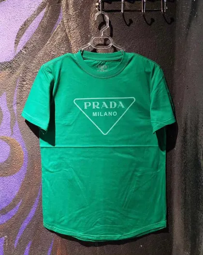 تیشرت نخی ارزان PRADA