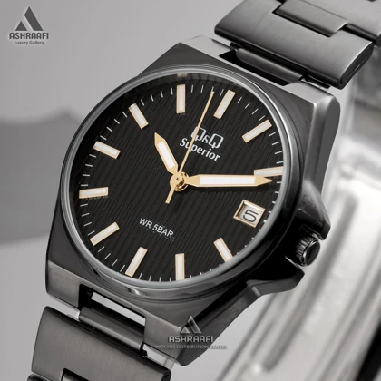 ساعت زنانه کیو اند کیو مشکی Q&Q S22A-008PY