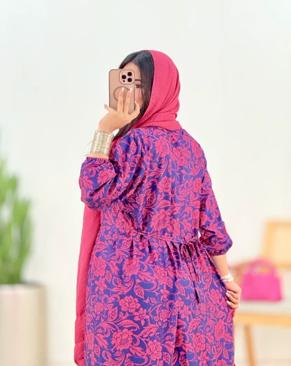 پیراهن ساحلی متین(38)کد:5355