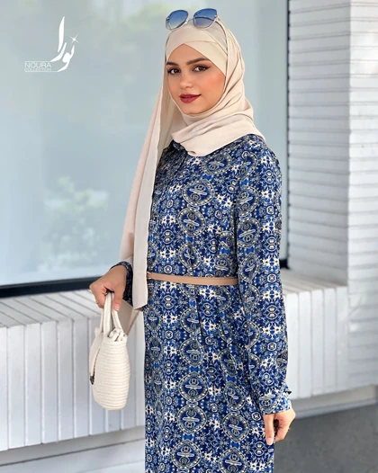 پیراهن سامینا کاربنی