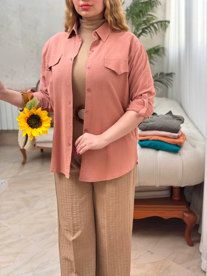 تونیک کتان لینن L40