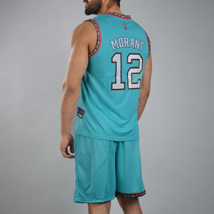 ست رکابی و شلوارک ورزشی مردانه گریزلیز مدل Nike-Dri Fit-0699 فیروزه ای