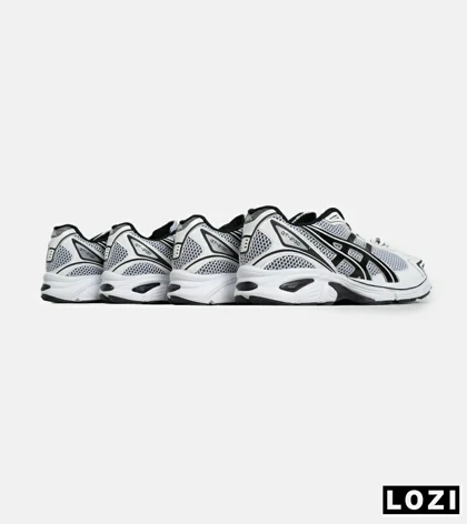 کفش کتانی بزرگ پا سفید مشکی ASICS GT 2130