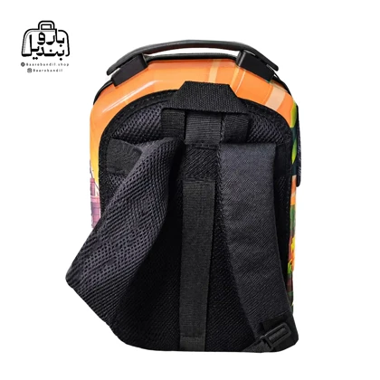 کوله‌پشتی مدرسه هارد کیس Marinox Marvel کد 1050 طرح ماین‌کرفت زرد Minecraft Yellow