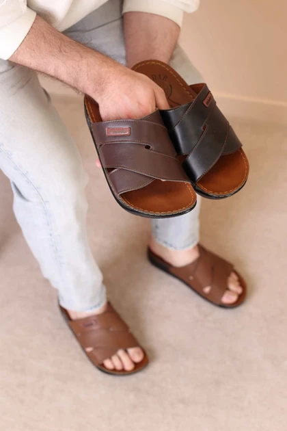 کفش صندل روفرشی مردانه رایکا کد 211