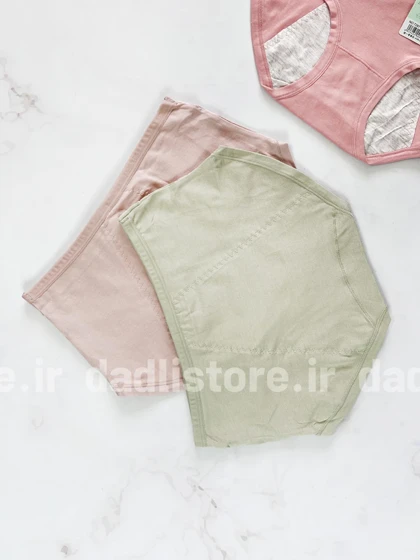 شورتکس قاعدگی نخ پنبه طرح خرس