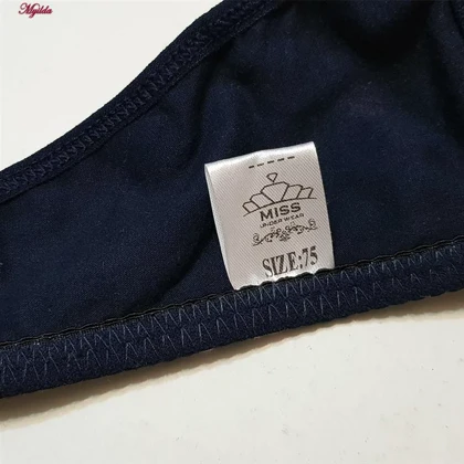 ست شورت و سوتین زنانه رنگ سرمه ای مدل فنردار میس کد 5397