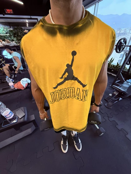 رکابی حلقه‌ای وست جردن تای دای زرد