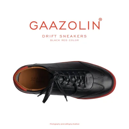 کتانی دریفت گازولین مشکی قرمز