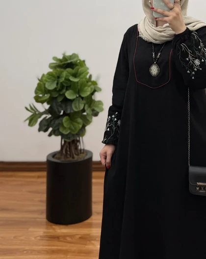 پیراهن مانتویی شهرزاد با پارچه کادنزا