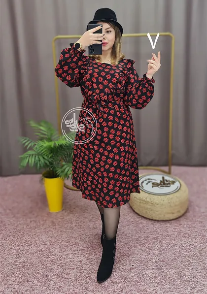 پیراهن چین‌دار