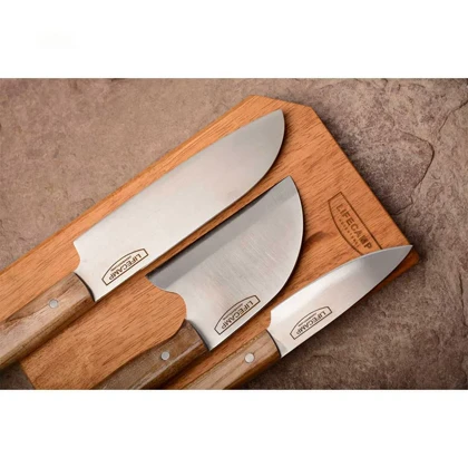 ست 4 تکه چاقو و ساطور صربستانی LIFECAMP
