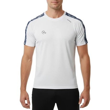 تیشرت ورزشی فلامنت سوزنی مردانه تکنیک پلاس 07 مدل TS-170