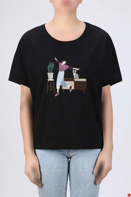 تیشرت زنانه کد 04409