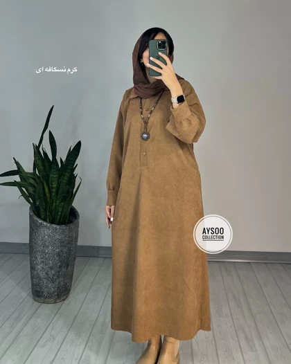 پیراهن مانتویی صنم