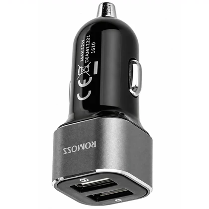 شارژر فندکی روموس ROMOSS مدل Rocket Power AM12 توان 12 وات دو پورت