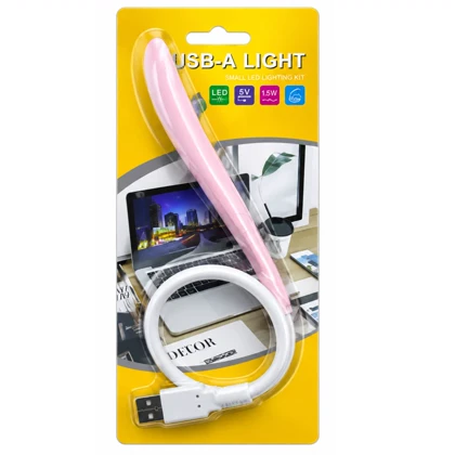 چراغ مطالعه USB مدل T-001 با نور LED و قابلیت تنظیم زاویه