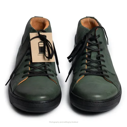 کتانی نیم‌ساق دژفول گازولین سبز - GAAZOLIN Dejfull-Mid Green/Black W