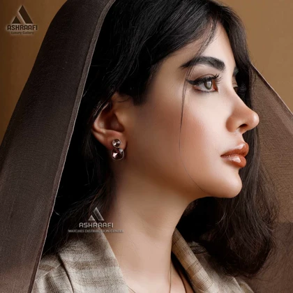 گوشواره طرح جواهر Stone Earrings G1