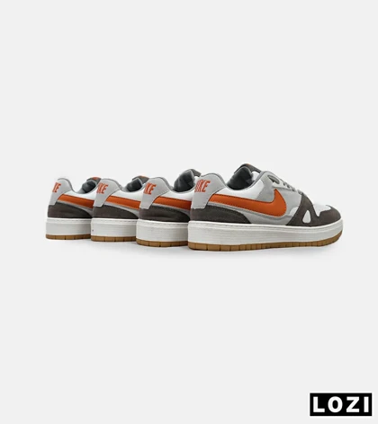 کفش کتانی مردانه طوسی سفید نایک NIKE SB
