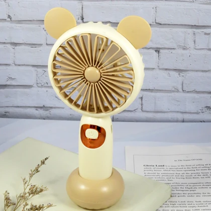 پنکه همراه مدل دستی و رومیزی کد GLnd00014 ظرفیت 500 میلی آمپر ساعت