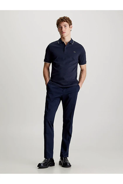 تیشرت یقه پولو مردانه calvin-klein