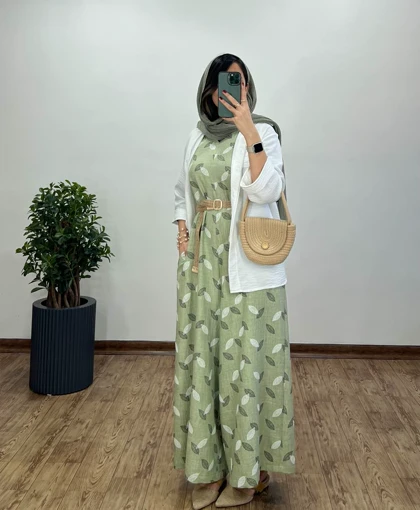 سرهمی شکوفه همراه با کمربند 7(ایراد دار)