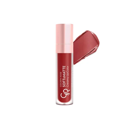 رژ لب مایع مات گلدن رز مدل Soft & Matte شماره 114 – 6 میلی‌لیتر