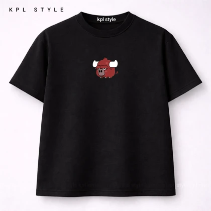 تیشرت باکسی 100٪ پنبه مینیمال | پارچه بادوام | کد 1445