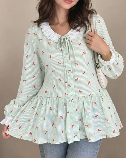 شومیز عروسکی پرما 7644