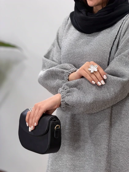 پیراهن مانتویی لمروز الیزا