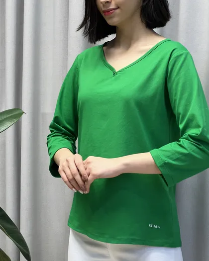 بلوز یقه دکمه