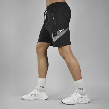 شلوارک ورزشی مردانه نایک مدل DRI FIT-D8061 مشکی