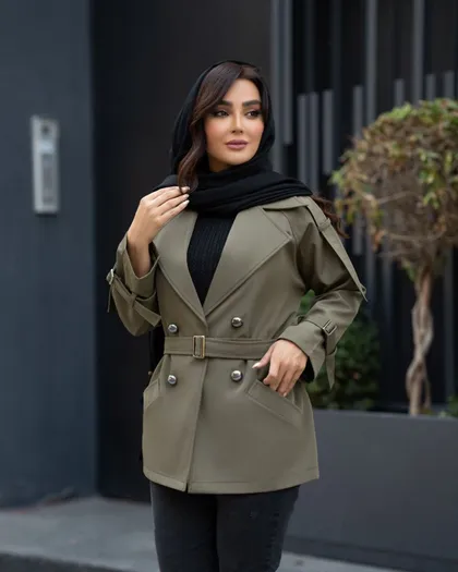 بارانی مدل سارگن کد 1486