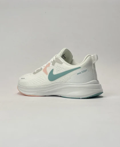 کفش ورزشی نایک زوم سفید آبی