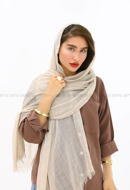 شال نخی رنگی