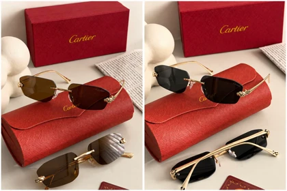 عینک مستر کارتیر بیضی 8074 Cartier