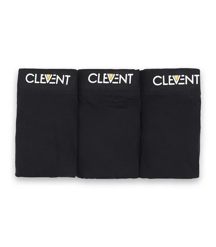 پک شورت مردانه پادار نخی کمر کش Clevent کلونت کد 2407 - بسته 3 عددی