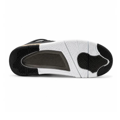 کفش و کتانی مردانه ساق‌دار مدل جردن NIKE AIR JORDAN 4 رنگ طوسی مشکی کد 2152