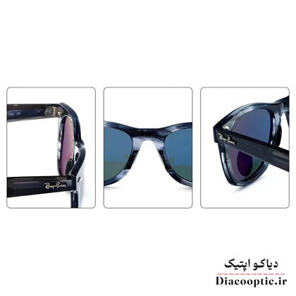 عینک آفتابی مردانه اورجینال برند ریبن مدل KO-RB2140P-52