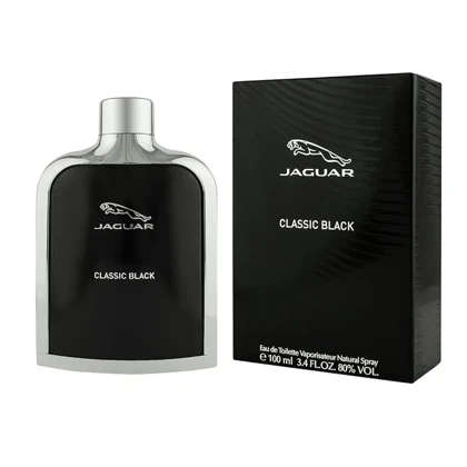 ادوتویلت مردانه جگوار مدل Classic Black حجم 100 میلی لیتر