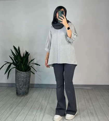 تونیک مانتویی شالیز 4 (ارسال رایگان)