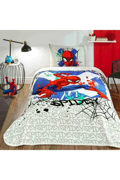 روتختی پیکه یک نفره Taç مدل Spiderman Action X پنبه - چندرنگ