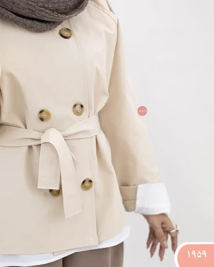 بارانی یقه ایستاده آدنیس 1959