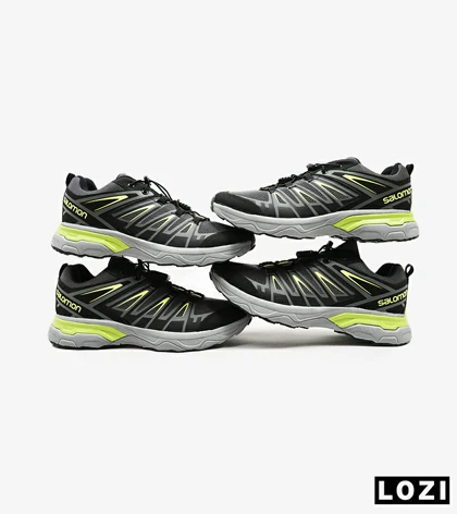کفش کتانی مشکی سبز Salomon X ULTRA
