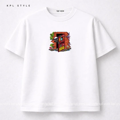 تیشرت تمام پنبه قواره لش | مناسب استفاده روزمره کد 1215