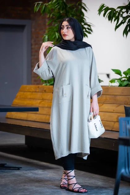 مانتو لوئیز جودون بلند ژاکلین