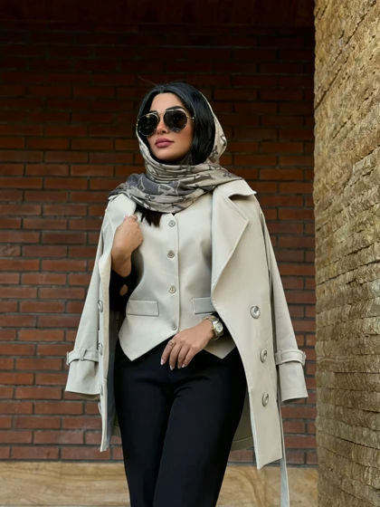 ست ترنچ (کت به همراه ژیله)